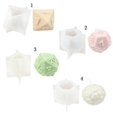 European American Characters Candle Mold Home Decor