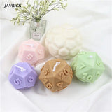 3D Dice Decoration Candle Mold - European & American Characters