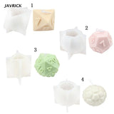 3D Dice Decoration Candle Mold - European & American Characters
