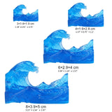 3D DIY Crystal Epoxy Filling Surf Model Japanese Ukiyo Painting