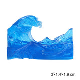 3D DIY Crystal Epoxy Filling Surf Model Japanese Ukiyo Painting