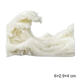 3D DIY Crystal Epoxy Filling Surf Model Japanese Ukiyo Painting