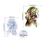Dragon-Girl Silicone Molds for Epoxy Casting Art Craft Decor