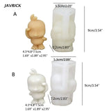 Duck Saluting Candle Silicone Mold Resin Epoxy Craft Tool