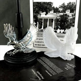3D Eagle/Owl Silicone Mold Wall Hangings Epoxy Resin Casting Mold