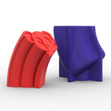 3D Elephant Face Silicone Epoxy Resin Mold for Home Decorations