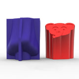 3D Elephant Face Silicone Epoxy Resin Mold for Home Decorations