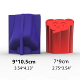 3D Elephant Face Silicone Epoxy Resin Mold for Home Decorations