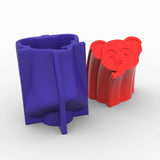3D Elephant Face Resin Mold for DIY Crafts