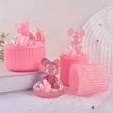 3D Epoxy Resin Mold Candy Storage Box Jar Silicone Mold DIY Art Making