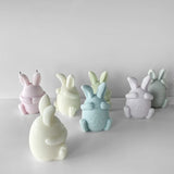 Rabbit Mould Aroma Wax Soap Mold for Decorations