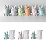 Rabbit Mould Aroma Wax Soap Mold for Decorations