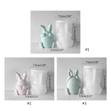 Rabbit Mould Aroma Wax Soap Mold for Decorations