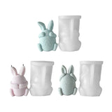 Rabbit Mould Aroma Wax Soap Mold for Decorations