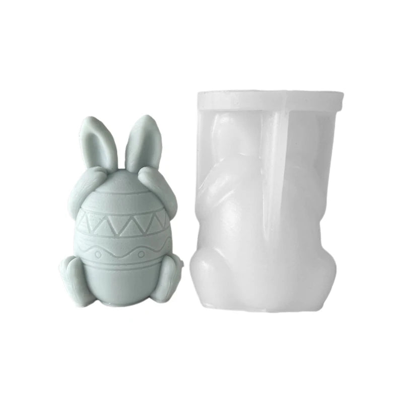 Rabbit Mould Aroma Wax Soap Mold for Decorations