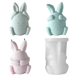 Rabbit Mould Aroma Wax Soap Mold for Decorations