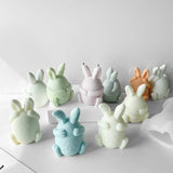 Rabbit Mould Aroma Wax Soap Mold for Decorations