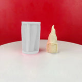 3D Faceless Gnome Silicone Soap Candle Mold Christmas Elf DIY Epoxy Resin Mould