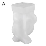 3D Fat Human Body Silicone Mold Epoxy Resin DIY Decor Soap Melt Resin Clay