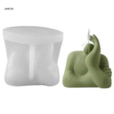 3D Fat Human Body Silicone Mold Epoxy Resin DIY Decor Soap Melt Resin Clay
