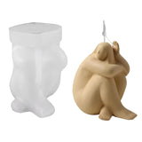 3D Fat Human Body Silicone Mold Epoxy Resin DIY Decor Soap Melt Resin Clay