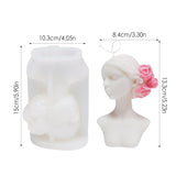 3D Female Body Silicone Mold for Candle Making