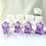 3D Female Model Keychain Epoxy Resin Mold Pendant Silicone Mould DIY Crafts