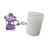 3D Female Model Keychain Epoxy Resin Mold Pendant Casting Silicone Mould DIY