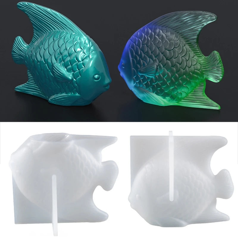 Fish Epoxy Resin Silicone Mold for DIY Jewelry Making