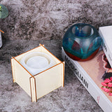 3D Flower Pot Crystal Epoxy Resin Mold Silicone Mould