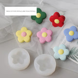 3D Flower Shape Mold Aromatherapy Plaster Mold Making Soap Candle Jewelry