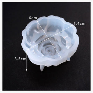 Flower Silicone Mold Resin Soap Candle Making Supplies