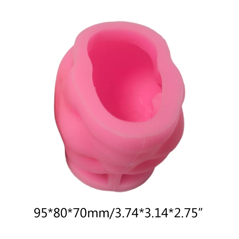 3D Flower Skull Silicone Mold Epoxy Resin DIY Decoration Making