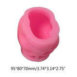3D Flower Skull Silicone Mold Epoxy Resin DIY Decoration Making