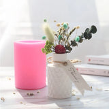 3D Flower Vase Silicone Mold for Chocolate Candle Soap