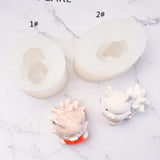 3D Fox Silicone Resin Molds for DIY Cake Making