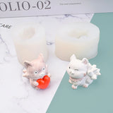 3D Fox Silicone Resin Molds for DIY Cake Making