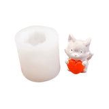 3D Fox Silicone Resin Molds for DIY Cake Making