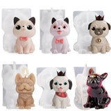 French Bulldog Epoxy Resin Molds DIY Dog Silicone UV Resin Casting Mould