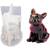 French Bulldog Epoxy Resin Molds DIY Dog Silicone UV Resin Casting Mould