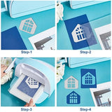 3D Garden House Metal Cutting Dies for Card Making Scrapbook