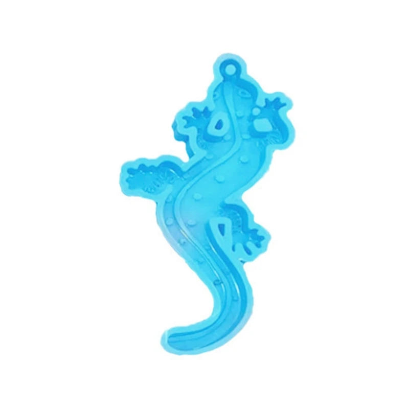 3D Gecko/Frog Candle Molds Soap Molds Key Ring Pendant Mould Tool
