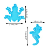 3D Gecko/Frog Candle Molds Soap Molds Key Ring Pendant Mould Tool