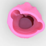 3D Girl Head Flower Pot Succulents Planter Mold Silicone DIY Crafts