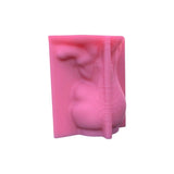 3D Girl and Bear Silicone Molds for Succulent Plant Pot