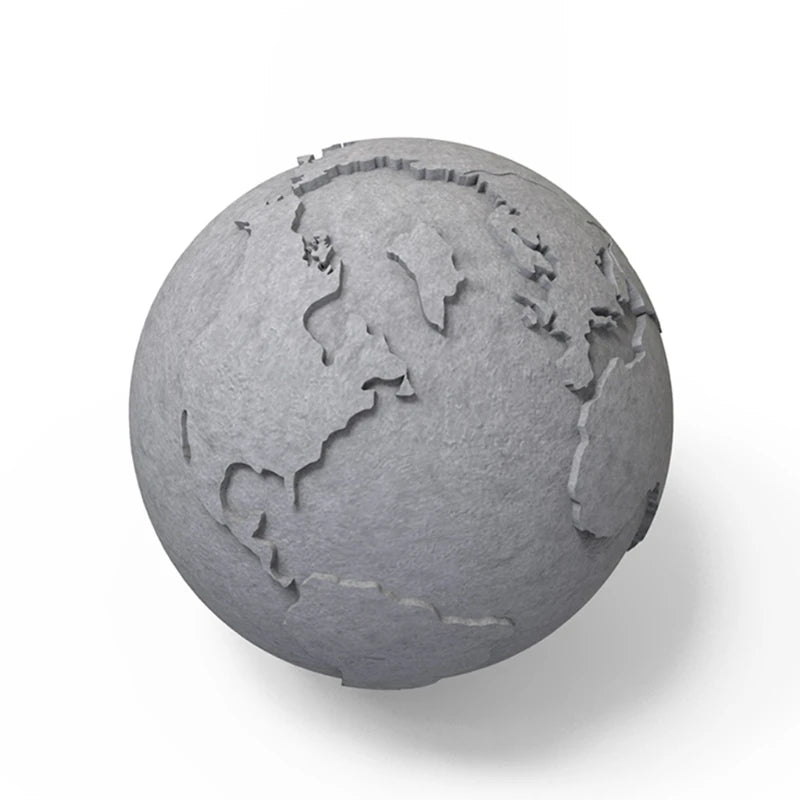 3D Globe Epoxy Resin Mold Candle Plaster Silicone DIY Crafts