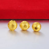 3D Plated Vietnam Sand Money Bead Plating Transfer Beads for Jewelry Making