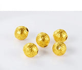 3D Plated Vietnam Sand Money Bead Plating Transfer Beads for Jewelry Making