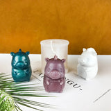 3D Gypsum Donkey Resin Molds - Cute Candle Mould