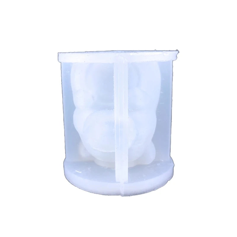 3D Gypsum Donkey Resin Molds - Cute Candle Mould
